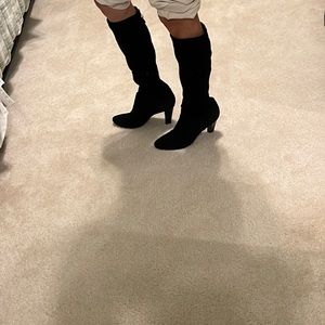 Coach suede boots